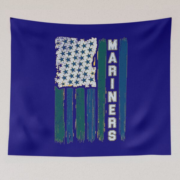 Artikelvorschau, Vintage Mariners US-Flagge – Geschenk für Sportfans und Teamgeist entworfen und verkauft von RockTheFeal.