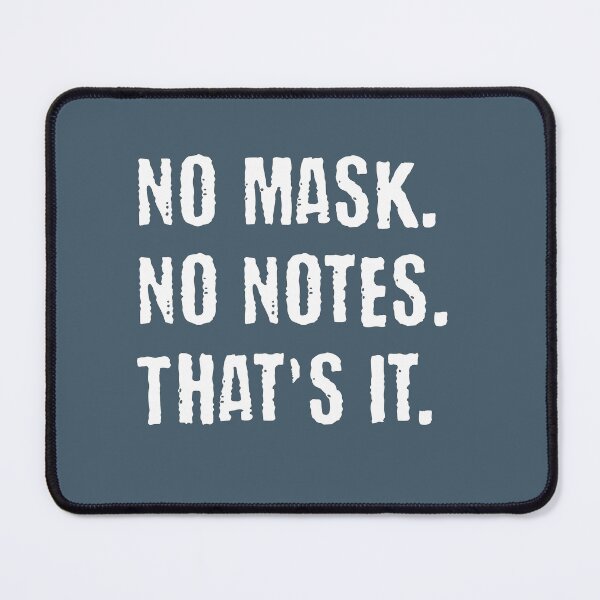 Item preview, No Mask No Notes Neurodivergent Unmasking Pride designed and sold by Notty DOT.