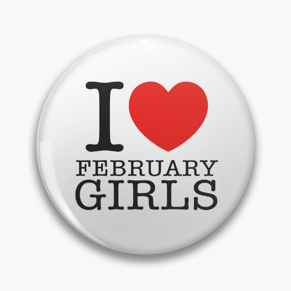 Artikelvorschau, Ich liebe Februar-Mädchen entworfen und verkauft von shitpostee.
