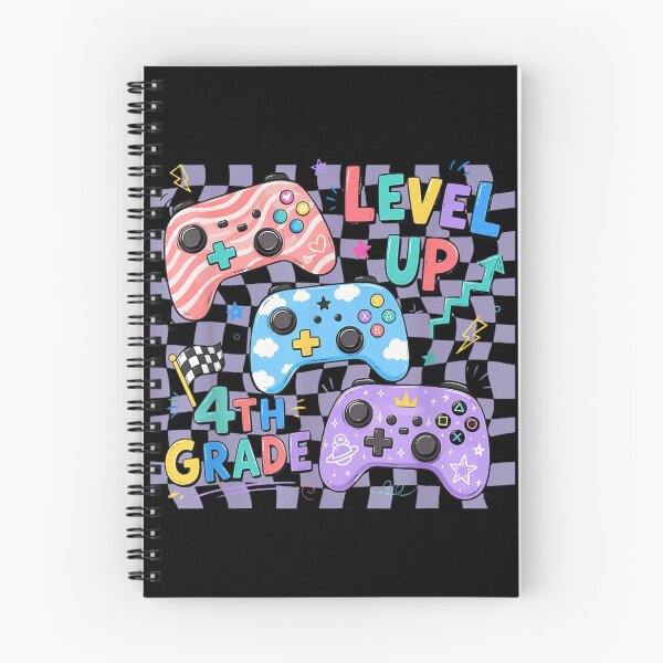 Item preview, Level Up Fourth Grade Gamer Back To School Adventure designed and sold by Daisy Grimes.