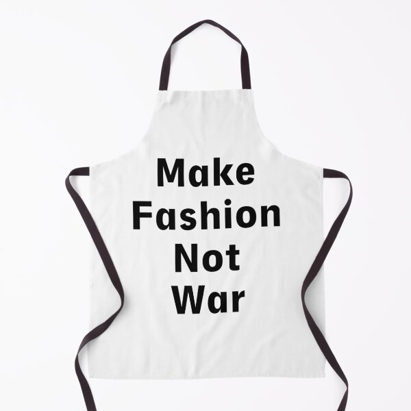 Item preview, Make Fashion Not War designed and sold by Marcu Ioachim.