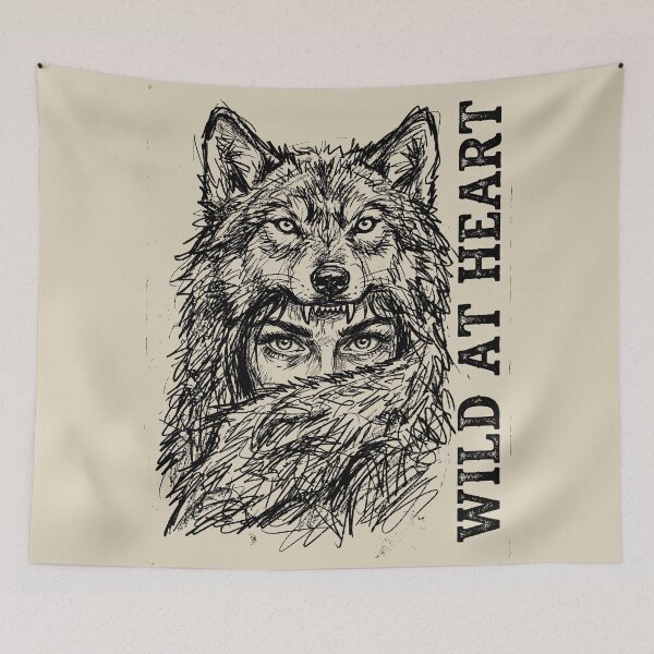 Item preview, Wolfish Heart - Wilderkind designed and sold by bapupa.
