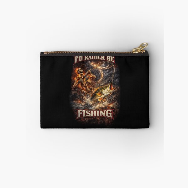 Item preview, Vintage Fishing Skeleton Bass Fish Heavy Rock Music designed and sold by OlakunleOloroz.