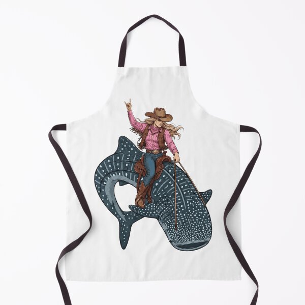 Item preview, Cowgirl Riding Whaleshark designed and sold by vectcd.