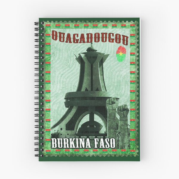 Item preview, Ouagadougou Burkina Faso Vintage Postage Stamp - National Heroes Monument designed and sold by Youngkev-arts.