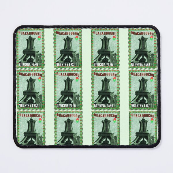 Item preview, Ouagadougou Burkina Faso Vintage Postage Stamp - National Heroes Monument designed and sold by Youngkev-arts.