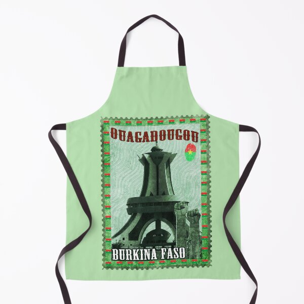 Item preview, Ouagadougou Burkina Faso Vintage Postage Stamp - National Heroes Monument designed and sold by Youngkev-arts.