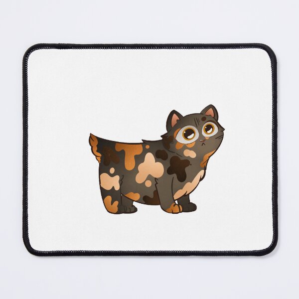 Item preview, Cute Calico Scottish Fold Cat Portrait designed and sold by ChibiPalsCo.