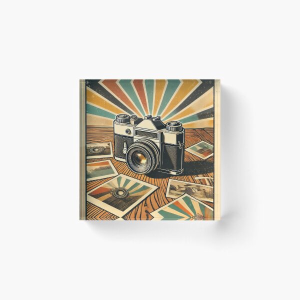 Item preview, Send me a photo – Retro Photography Poster designed and sold by Eric Nagel.