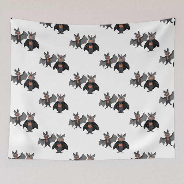 Item preview, Cute Spooky Halloween Bats Family Art designed and sold by Naraatelierco.