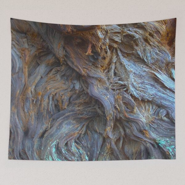 Item preview, Rustic Oxidized Wood & Copper Patina - Abstract Organic Texture designed and sold by LYAN-STORE.