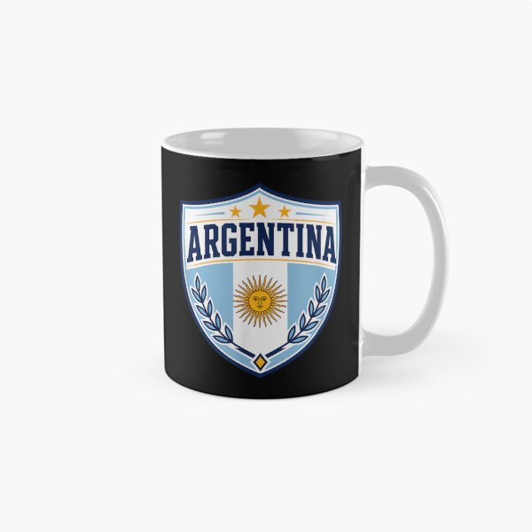 Item preview, Argentina National Crest Classic Football Supporter Pride Shield designed and sold by Capisedo.