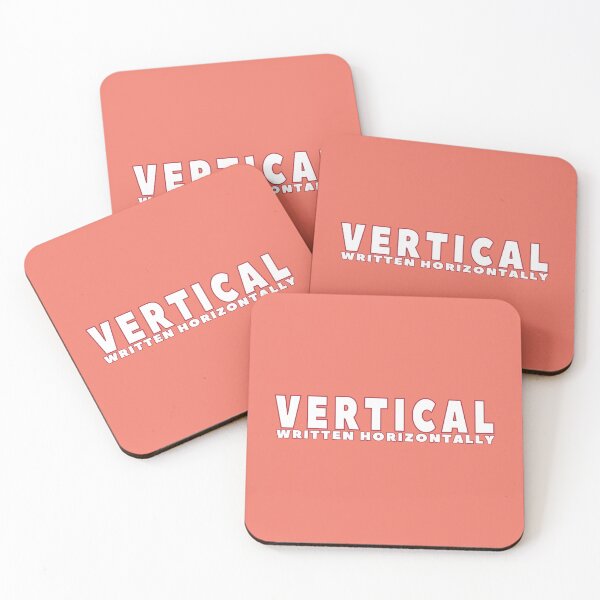 Item preview, Vertical Written Horizontally No 2 designed and sold by Fun Funky Designs.