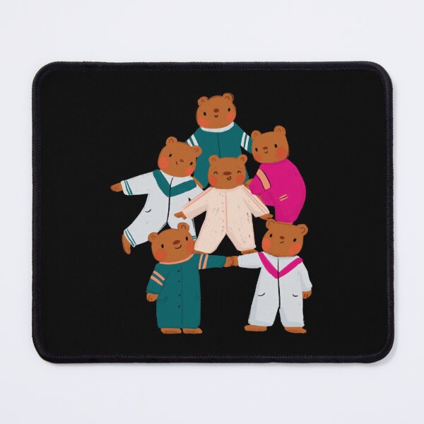 Item preview, Better Together Cute Teddy Bears Pyramid Art designed and sold by Naraatelierco.