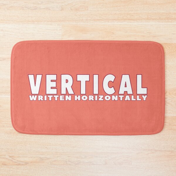 Item preview, Vertical Written Horizontally No 2 designed and sold by Fun Funky Designs.
