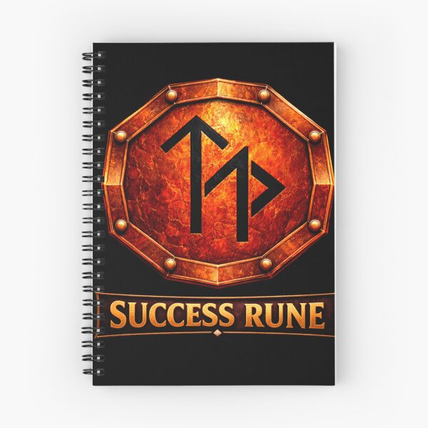 Item preview, Success Rune – Fiery Copper Shield designed and sold by Synthos1978.
