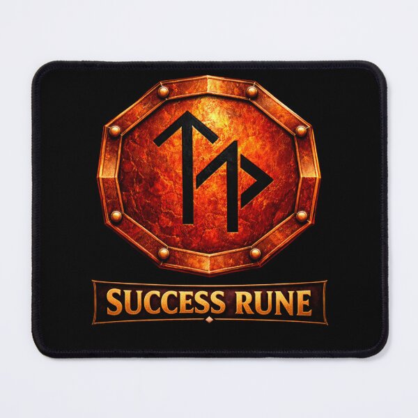 Item preview, Success Rune – Fiery Copper Shield designed and sold by Synthos1978.