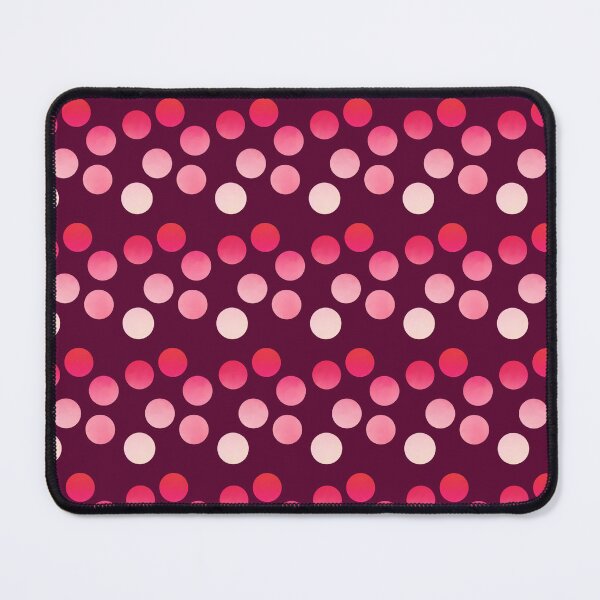 Item preview, Gradient Pink Dots on Burgundy  designed and sold by JaygiesDesign.