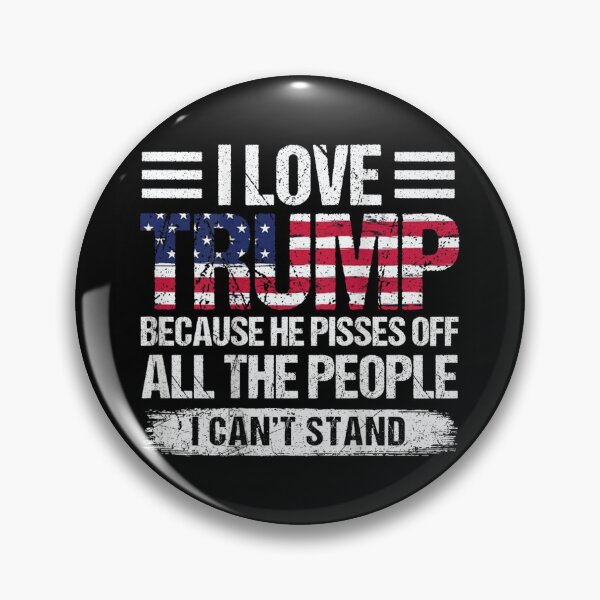 Item preview, I Love Trump Because He Challenges The Political Establishment Daily designed and sold by Capisedo.