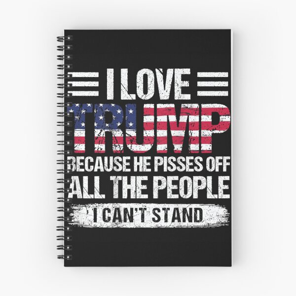 Item preview, I Love Trump Because He Challenges The Political Establishment Daily designed and sold by Capisedo.