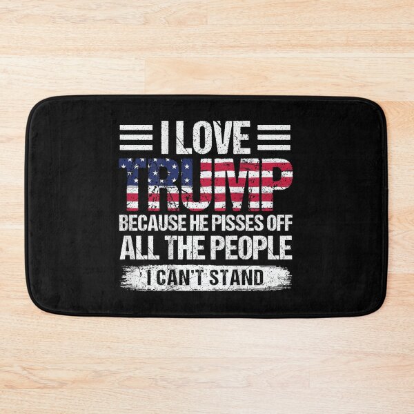 Item preview, I Love Trump Because He Challenges The Political Establishment Daily designed and sold by Capisedo.