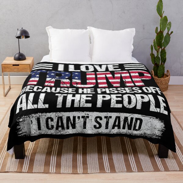 Item preview, I Love Trump Because He Challenges The Political Establishment Daily designed and sold by Capisedo.
