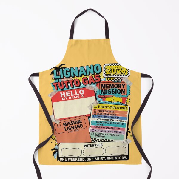 Item preview, Lignano Tutto Gas 2027 Commemorative Shirt designed and sold by fSocietyAUT.
