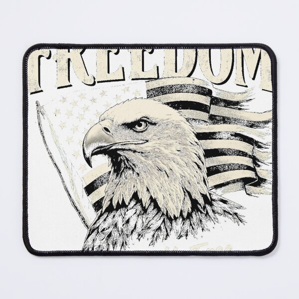 Item preview, Freedom Isn't Free Bald Eagle Patriotic Vintage designed and sold by icm4639.