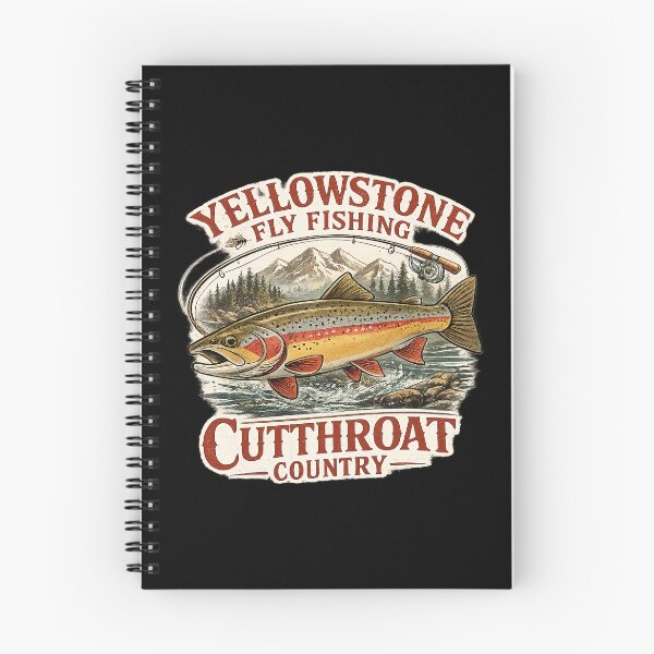 Item preview, Yellowstone Fly Fishing Cutthroat Country Art designed and sold by OlakunleOloroz.
