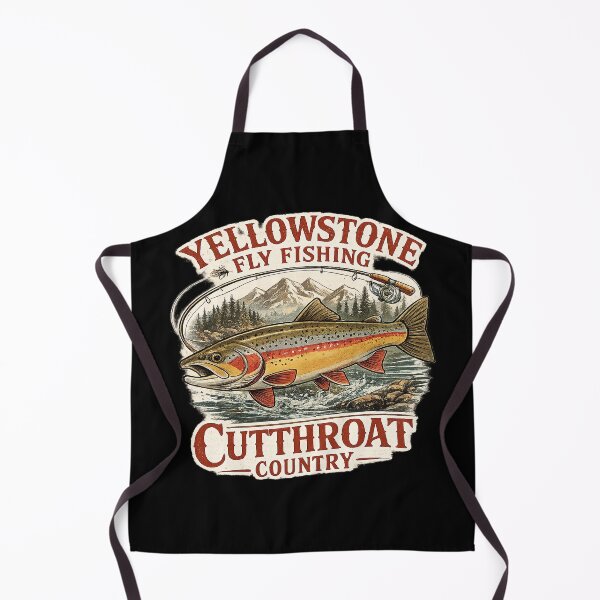 Item preview, Yellowstone Fly Fishing Cutthroat Country Art designed and sold by OlakunleOloroz.