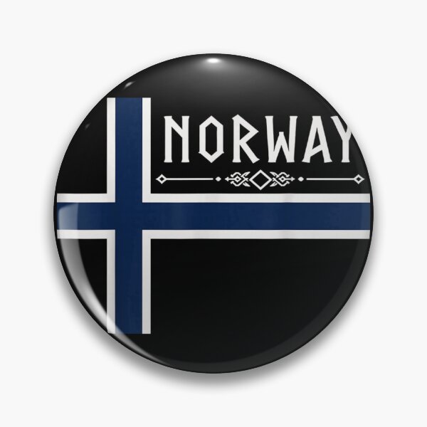 Item preview, Norway Flag Heritage Scandinavian Pride Minimalist Nordic Typography designed and sold by StanaLuis.