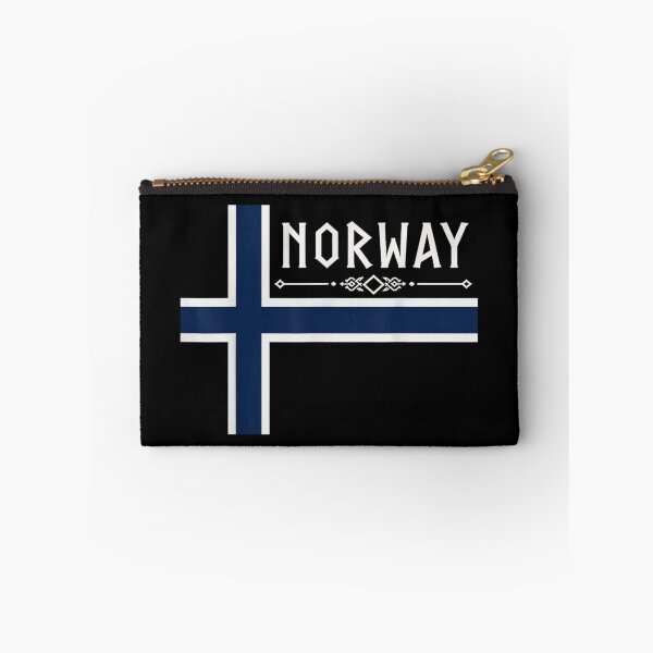 Item preview, Norway Flag Heritage Scandinavian Pride Minimalist Nordic Typography designed and sold by StanaLuis.