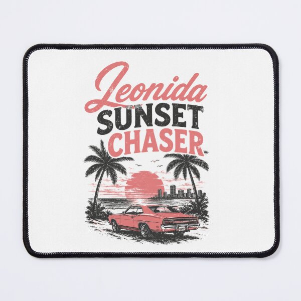 Item preview, Retro Leonida Sunset Chaser Shirt designed and sold by darkdotsdesigns.