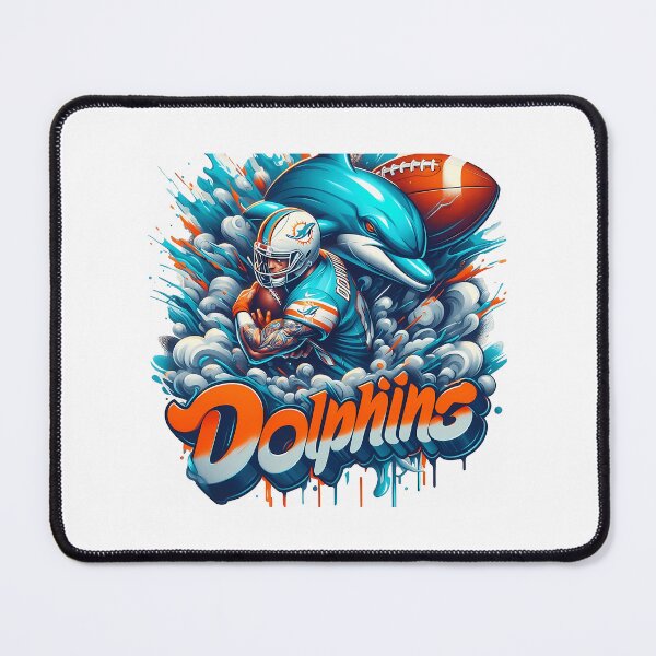 Item preview, Miami Dolphins Graffiti designed and sold by zarinaks.