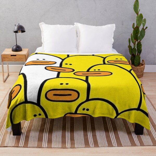 Item preview, Stand Out - Cute Yellow Duck Crowd & One White Duck Pattern designed and sold by LYAN-STORE.
