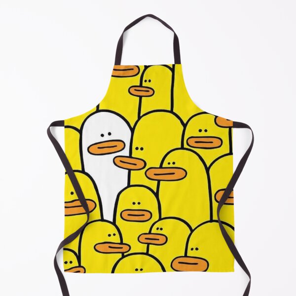 Item preview, Stand Out - Cute Yellow Duck Crowd & One White Duck Pattern designed and sold by LYAN-STORE.