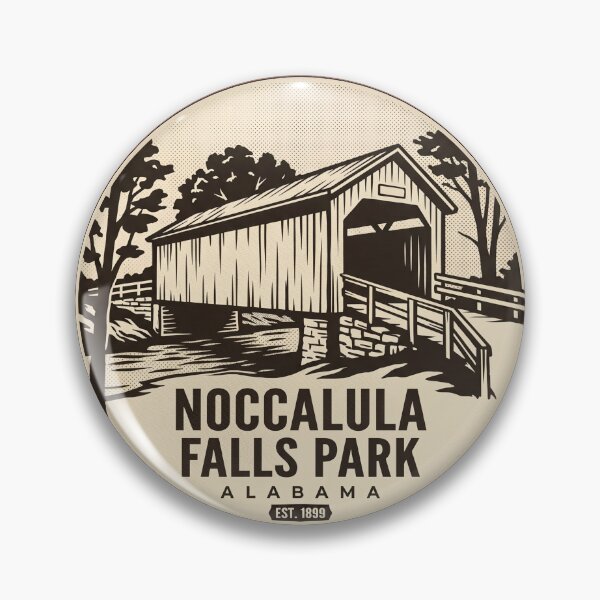 Item preview, Noccalula Falls Park Alabama designed and sold by DetourDgn.