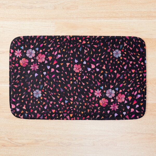 Item preview, Black Floral Hearts designed and sold by Sukilopi.