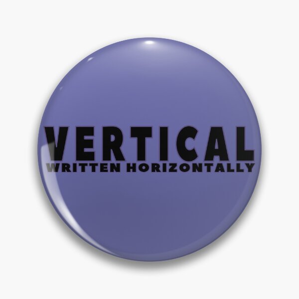 Item preview, Vertical Written Horizontally No 3 designed and sold by Fun Funky Designs.