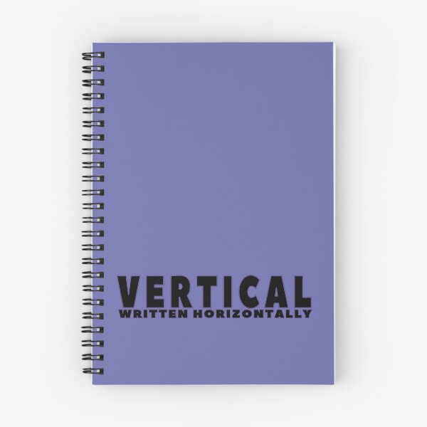 Item preview, Vertical Written Horizontally No 3 designed and sold by Fun Funky Designs.