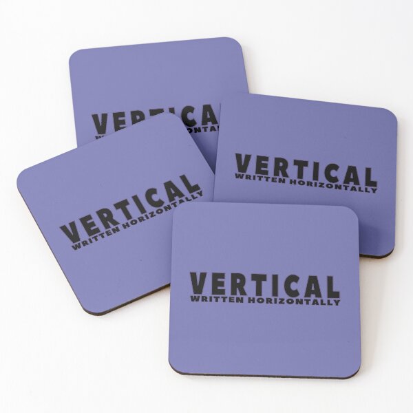 Item preview, Vertical Written Horizontally No 3 designed and sold by Fun Funky Designs.