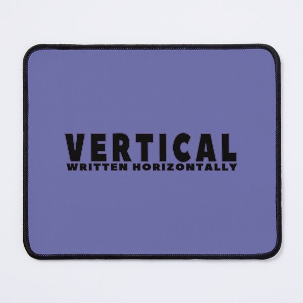 Item preview, Vertical Written Horizontally No 3 designed and sold by Fun Funky Designs.
