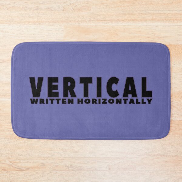 Item preview, Vertical Written Horizontally No 3 designed and sold by Fun Funky Designs.
