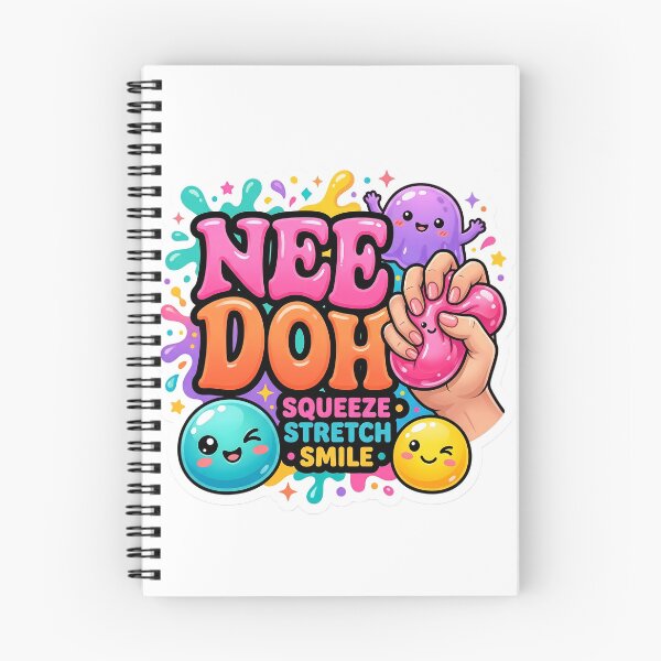 Item preview, Cute Sensory Squishy Sticker – Squeeze Stretch Smile Kawaii Slime Inspired Fun Design designed and sold by Bhaskar Digital Art.