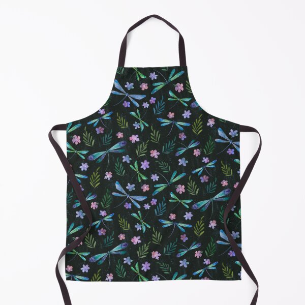 Item preview, Magical Dragonflies Black is Black designed and sold by Sukilopi.