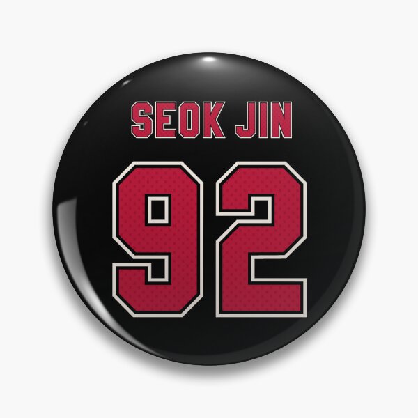 Item preview, BTS debut jersey design - bts name and year - Kim Seok Jin-92  designed and sold by moteesshop.