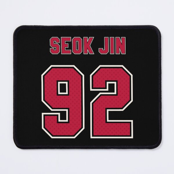 Item preview, BTS debut jersey design - bts name and year - Kim Seok Jin-92  designed and sold by moteesshop.