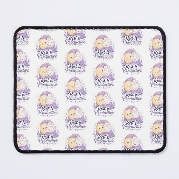 Item preview, Rest Is Productive Sticker designed and sold by PriyankaSonara.