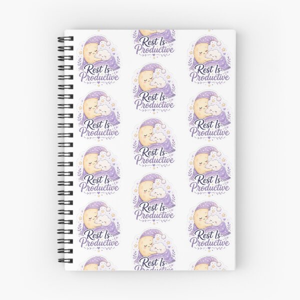Item preview, Rest Is Productive Sticker designed and sold by PriyankaSonara.