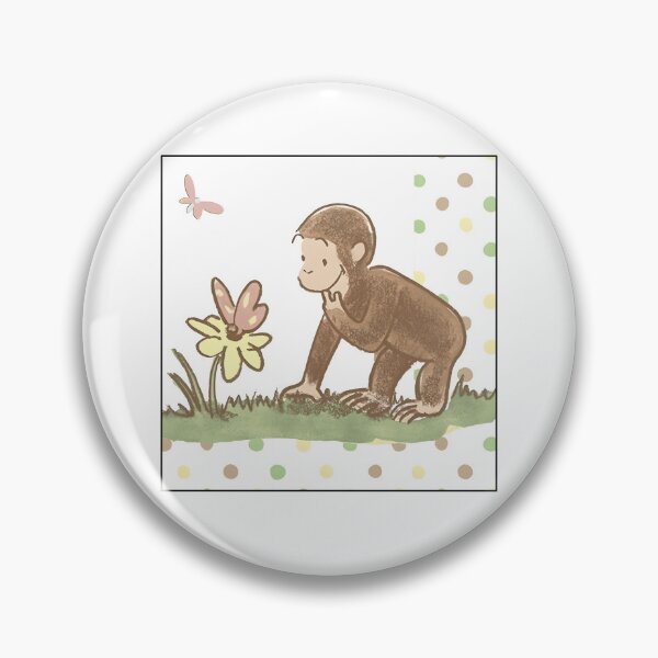 Item preview, Cute Baby Monkey Watching Butterfly Watercolor T-Shirt designed and sold by TropikaArts.
